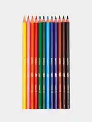 Карандаши пластиковые, цветные, для рисования Bic Kids Ecolutions, 12 цветов, 180186