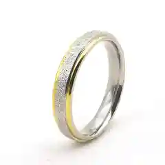 Разноцветный кольцо стальное, 4 мм