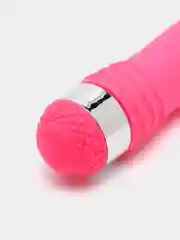 Розовый эргономичный вибратор Sexy Friend 17,5 см