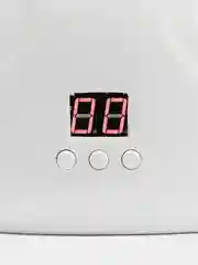 Белый лампа для маникюра и педикюра, гибридная UV/LED лампа для гель-лака 36W, 12 светодиодов