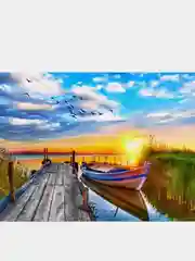 Молочный алмазная мозаика на подрамнике 40*50, полная выкладка