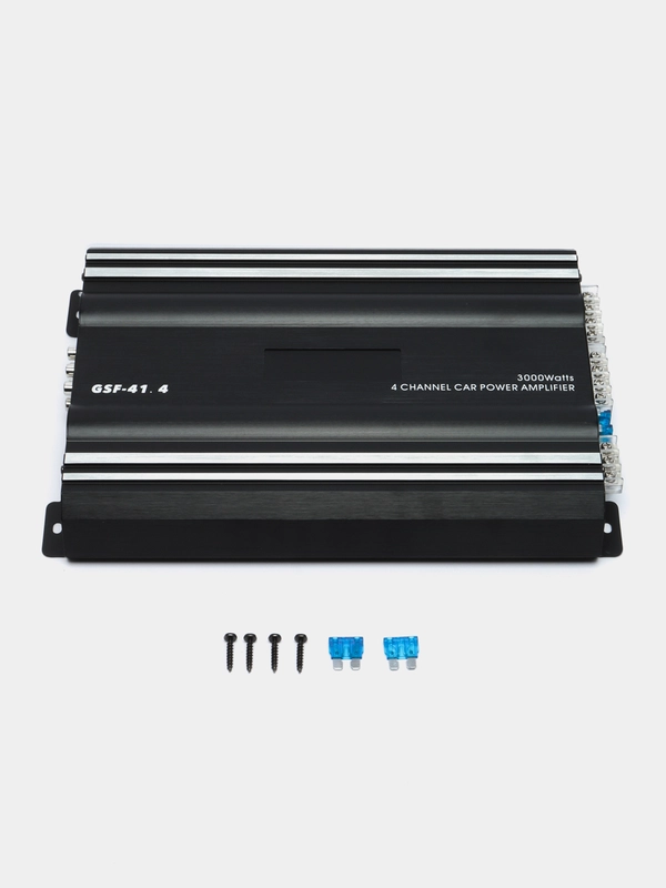 Автомобильный усилитель звука 4-х канальный 3000W