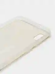 Горчичный силиконовый чехол на Samsung Galaxy A10 / Самсунг А10 прозрачный с рисунком, защита камеры