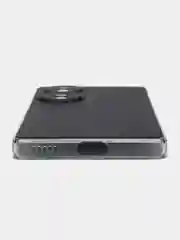Хаки силиконовый чехол на Honor 70 / Хонор 70 прозрачный, с рисунком, защита камеры