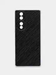 Хаки силиконовый чехол на Honor 70 / Хонор 70 прозрачный, с рисунком, защита камеры