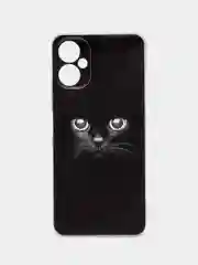 Шоколадный чехол на Tecno Spark 9 Pro / Текно Спарк 9 Про прозрачный, с рисунком, защита камеры