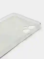 Синий чехол на Tecno Spark 9 Pro / Текно Спарк 9 Про прозрачный, с рисунком, защита камеры