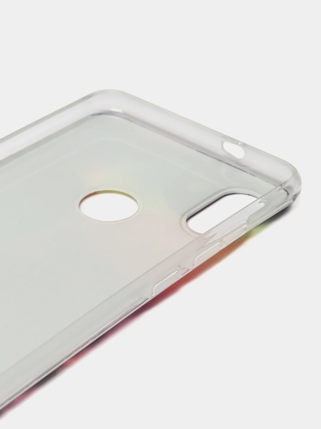 Пурпурный чехол на Xiaomi Redmi Note 5/Note 5 Pro / Сяоми Редми Нот 5/5 Про прозрачный, с рисунком