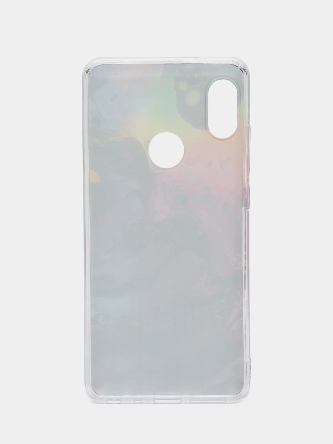 Пурпурный чехол на Xiaomi Redmi Note 5/Note 5 Pro / Сяоми Редми Нот 5/5 Про прозрачный, с рисунком