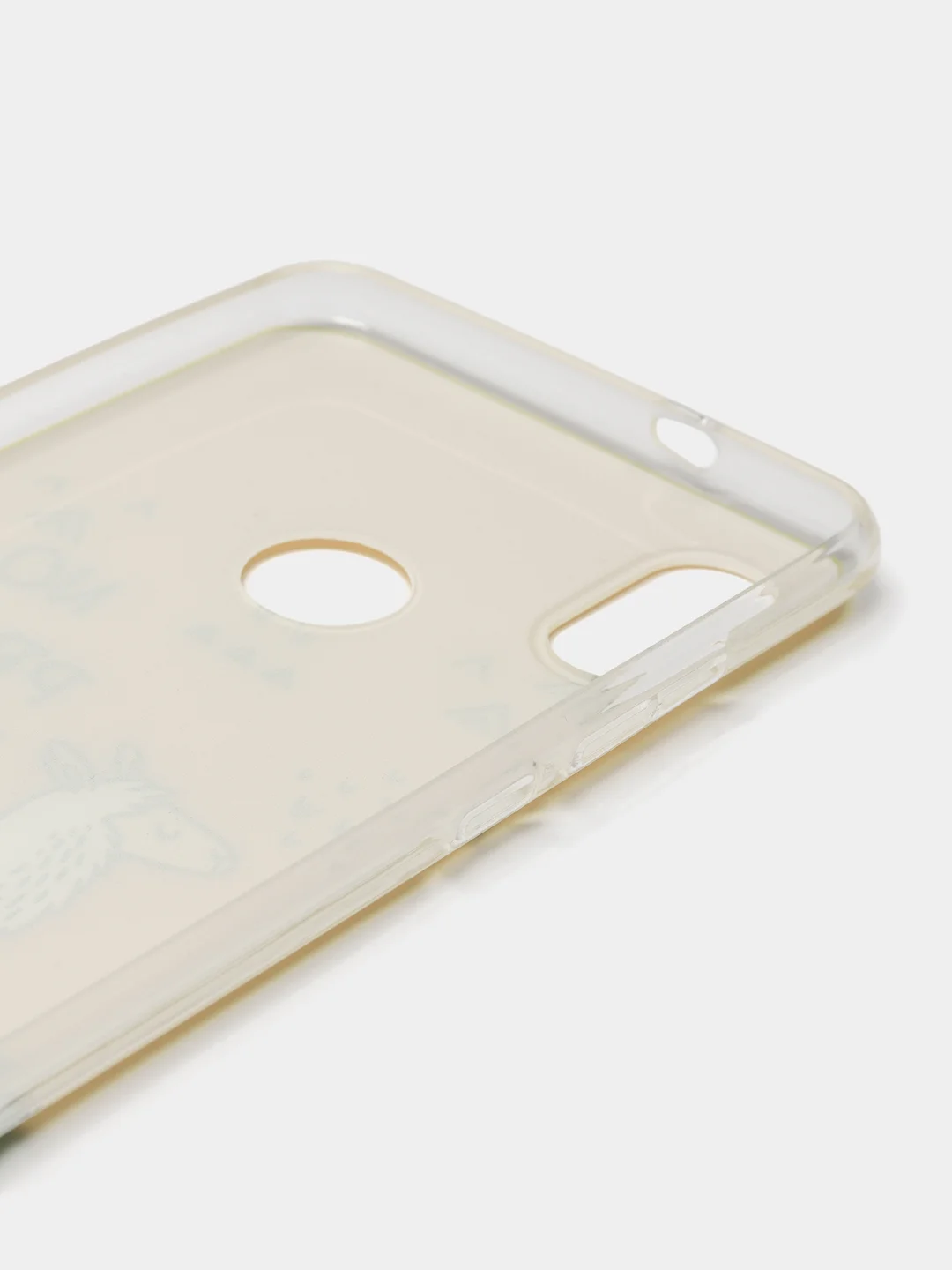 Горчичный чехол на Xiaomi Redmi Note 5/Note 5 Pro / Сяоми Редми Нот 5/5 Про прозрачный, с рисунком