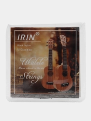 Струны для укулеле Irin U101 Black Nylon