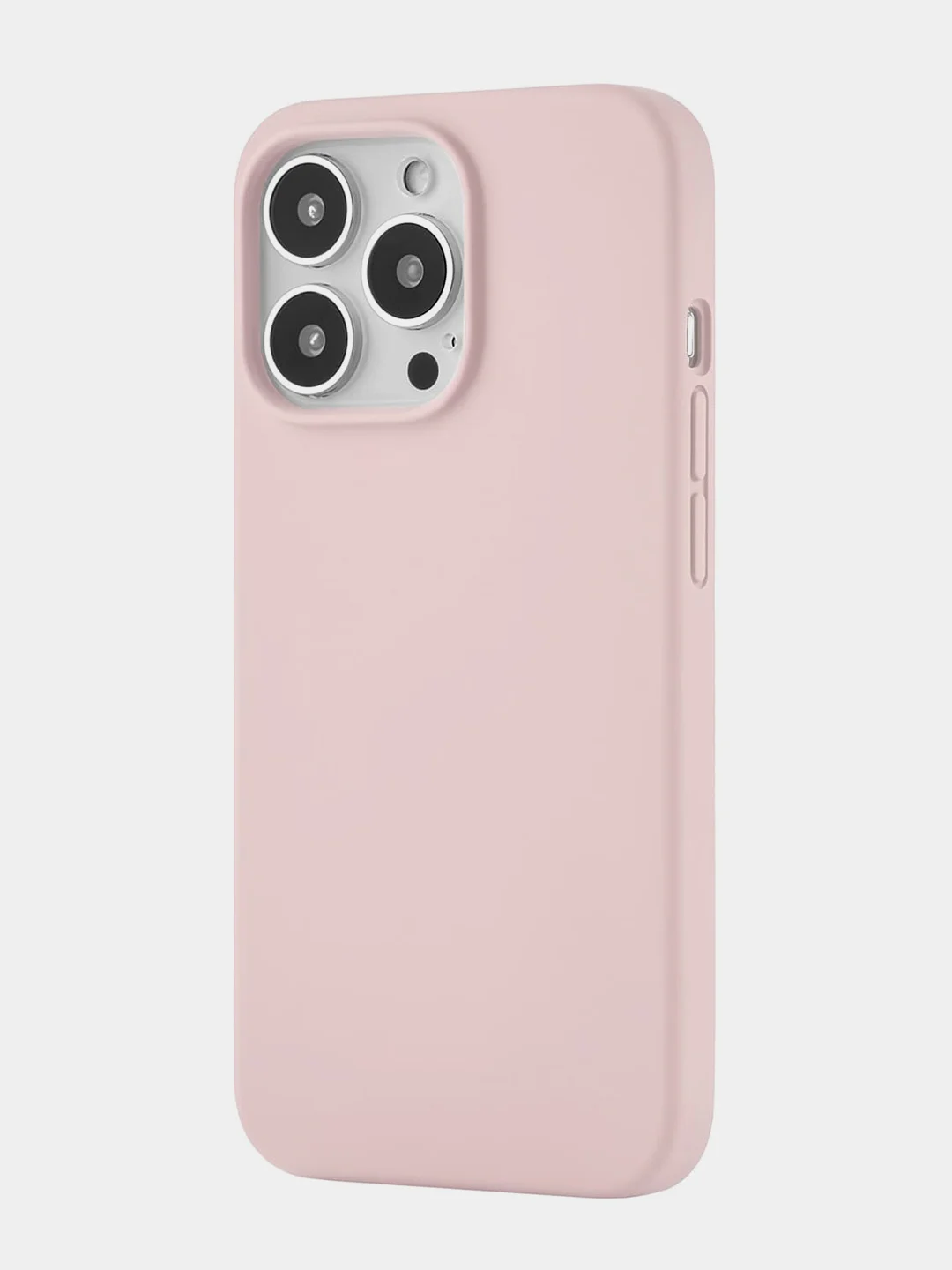 Розовый чехол uBear Touch Mag Сase, Liquid silicone, для iPhone 13 Pro, MagSafe Compatible