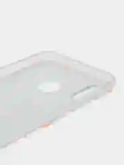Светло-оранжевый чехол на Huawei P30 Lite/Honor 20S/20 Lite 2020 / Хонор 20 Lite прозрачный, с рисунком