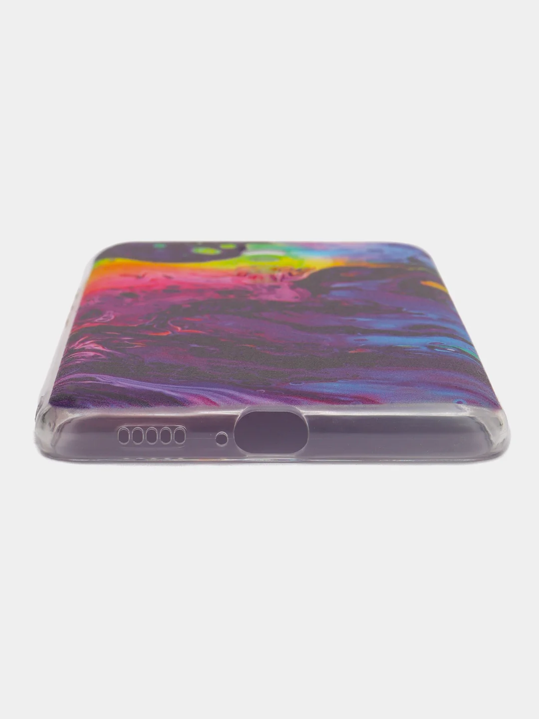 Пурпурный чехол на Xiaomi Redmi K20/K20 Pro/Mi 9T/Mi 9T Pro / Сяоми Редми К20 прозрачный, с рисунком