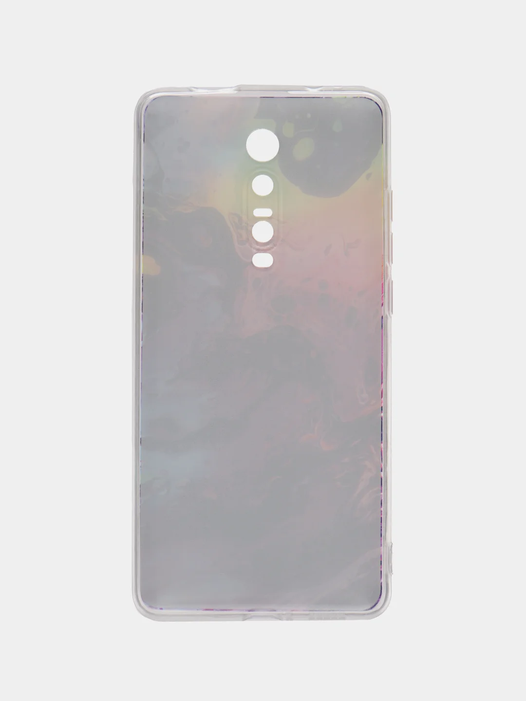 Пурпурный чехол на Xiaomi Redmi K20/K20 Pro/Mi 9T/Mi 9T Pro / Сяоми Редми К20 прозрачный, с рисунком