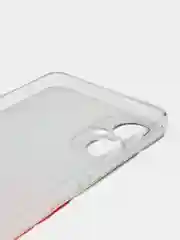 Бордовый чехол на Tecno Spark 9 Pro / Текно Спарк 9 Про прозрачный, с рисунком, защита камеры
