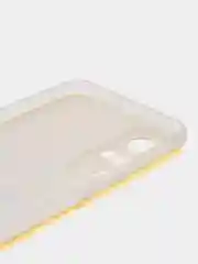 Горчичный силиконовый чехол на Vivo Y31/Y53s 4G / Виво Y31 прозрачный, с рисунком, защита камеры