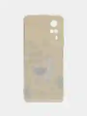 Горчичный силиконовый чехол на Vivo Y31/Y53s 4G / Виво Y31 прозрачный, с рисунком, защита камеры