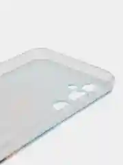 Светло-коричневый чехол на Tecno Pova Neo 2 / Текно Пова Нео 2 прозрачный, с рисунком, защита камеры