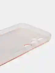 Оранжевый чехол на Tecno Pova Neo 2 / Текно Пова Нео 2 прозрачный, с рисунком, защита камеры