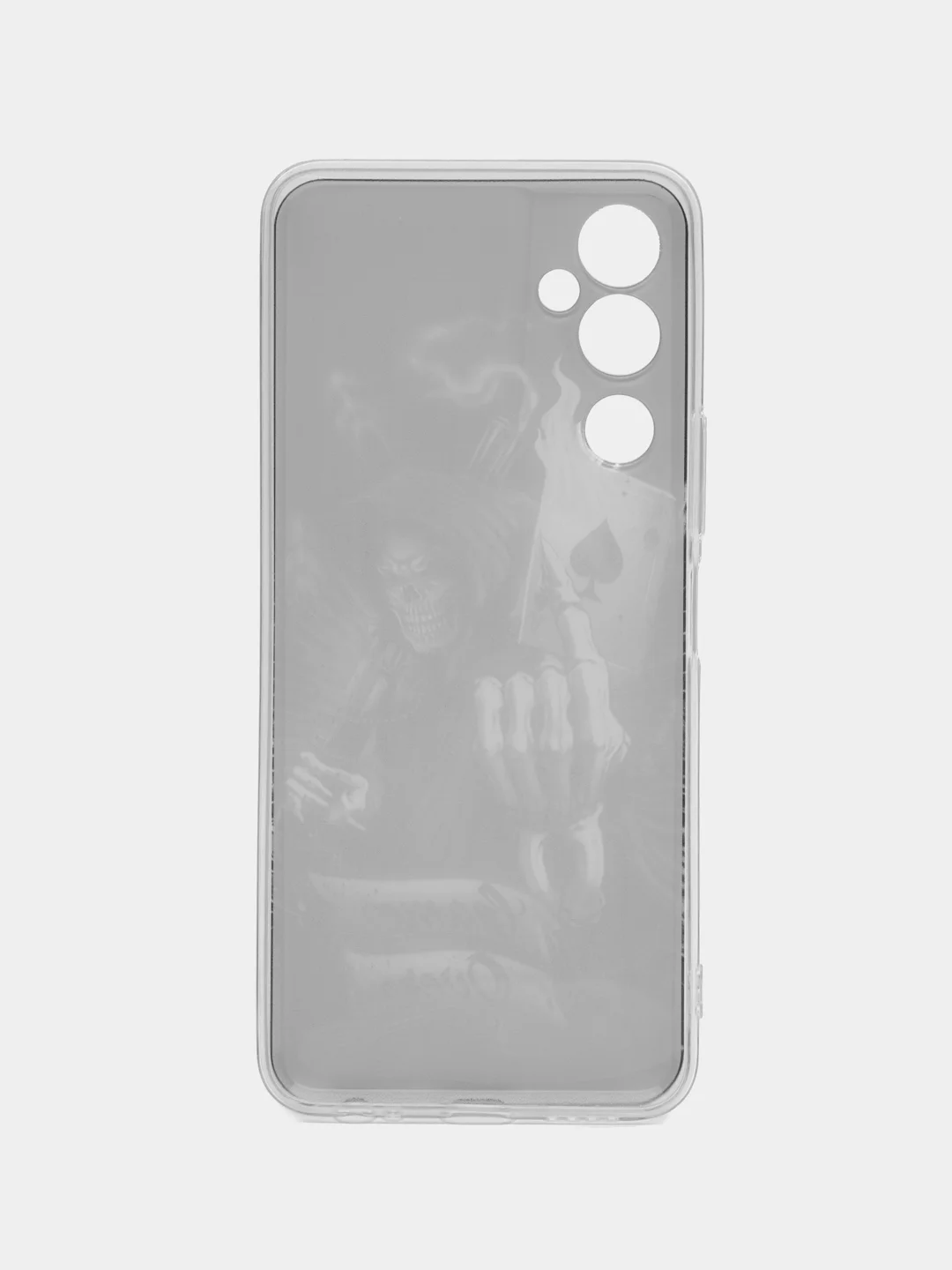 Оливковый чехол на Tecno Pova Neo 2 / Текно Пова Нео 2 прозрачный, с рисунком, защита камеры
