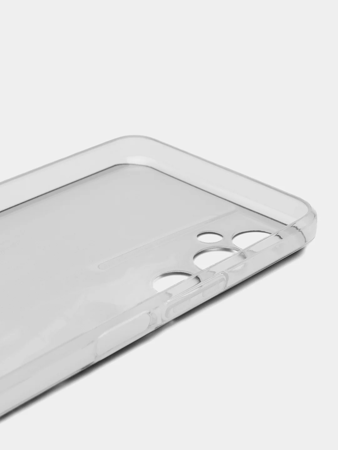 Оливковый чехол на Tecno Pova Neo 2 / Текно Пова Нео 2 прозрачный, с рисунком, защита камеры