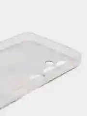 Кораллово-розовый чехол на Tecno Pova Neo 2 / Текно Пова Нео 2 прозрачный, с рисунком, защита камеры