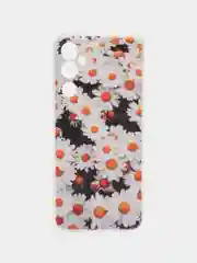Золотой чехол на Tecno Pova Neo 2 / Текно Пова Нео 2 прозрачный, с рисунком, защита камеры