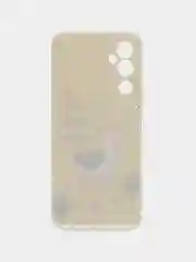 Горчичный чехол на Tecno Pova Neo 2 / Текно Пова Нео 2 прозрачный, с рисунком, защита камеры