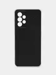 Хаки чехол на Samsung Galaxy A33 5G / Галакси А33 5G прозрачный, с рисунком, защита камеры