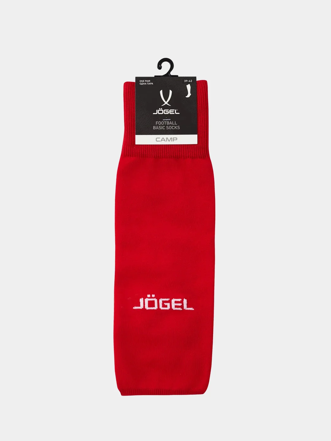 Красный гетры футбольные Jogel CAMP BASIC SOCKS