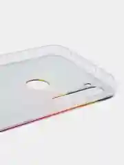 Пурпурный силиконовый чехол на Xiaomi Redmi Note 8T / Сяоми Редми Нот 8T прозрачный, с рисунком
