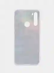 Пурпурный силиконовый чехол на Xiaomi Redmi Note 8T / Сяоми Редми Нот 8T прозрачный, с рисунком