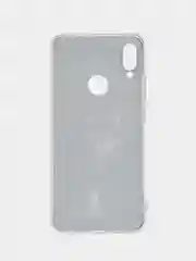 Серый меланж силиконовый чехол на Xiaomi Redmi Note 7 / Сяоми Редми Нот 7 прозрачный, с рисунком