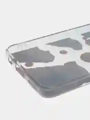 Терракотовый чехол на Tecno Spark 9 Pro / Текно Спарк 9 Про прозрачный, с рисунком, защита камеры