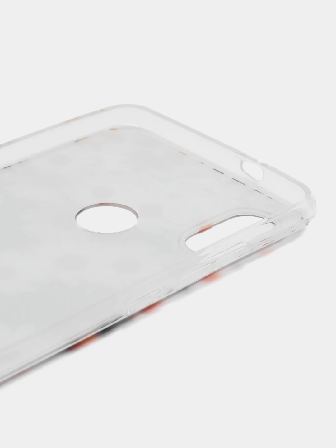 Золотой чехол на Xiaomi Redmi Note 5/Note 5 Pro / Сяоми Редми Нот 5/5 Про прозрачный, с рисунком