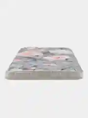 Кораллово-розовый силиконовый чехол на Vivo Y31/Y53s 4G / Виво Y31 прозрачный, с рисунком, защита камеры