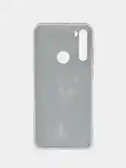 Серый меланж силиконовый чехол на Xiaomi Redmi Note 8T / Сяоми Редми Нот 8T прозрачный, с рисунком