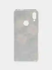 Кораллово-розовый силиконовый чехол на Xiaomi Redmi Note 7 / Сяоми Редми Нот 7 прозрачный, с рисунком