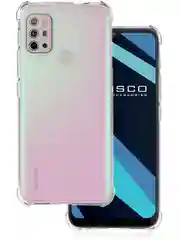 Прозрачный противоударный чехол ROSCO для Lenovo K13 Note, Motorola Moto G10, G20 и G30 силиконовый