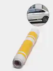 Желтый набор наклеек на авто "Полоса"