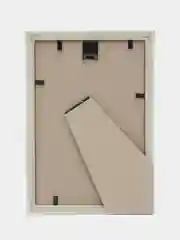 Белый фоторамка 10 х 15, стекло, набор 1 - 4 шт, P14