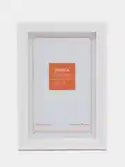 Белый фоторамка 10 х 15, стекло, набор 1 - 4 шт, P14