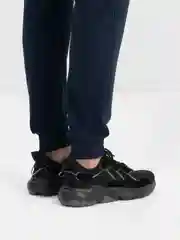 Черный кроссовки мужские