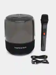Черный портативная беспроводная колонка Hopestar SC 01