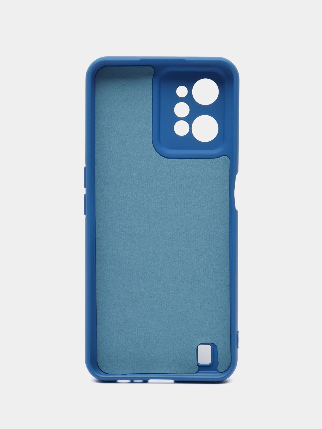 Синий чехол для Realme C31 (Реалми С31), Silicone Case