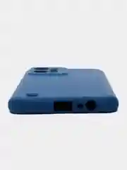 Синий чехол для Realme C31 (Реалми С31), Silicone Case