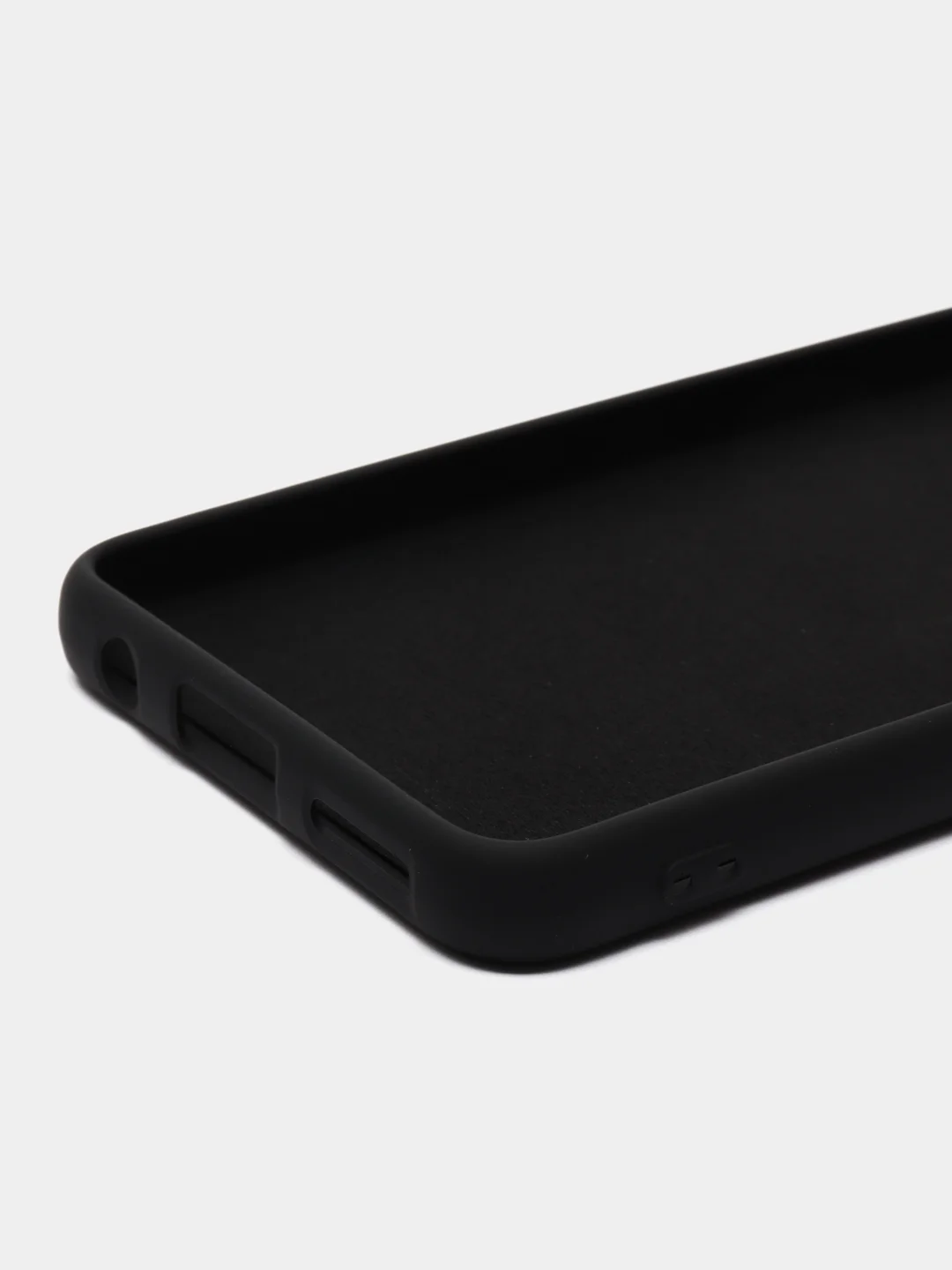 Черный силиконовый чехол для Tecno Camon 19 Neo (Техно Камон 19 Нео), Silicone Cover с мягкой подкладкой