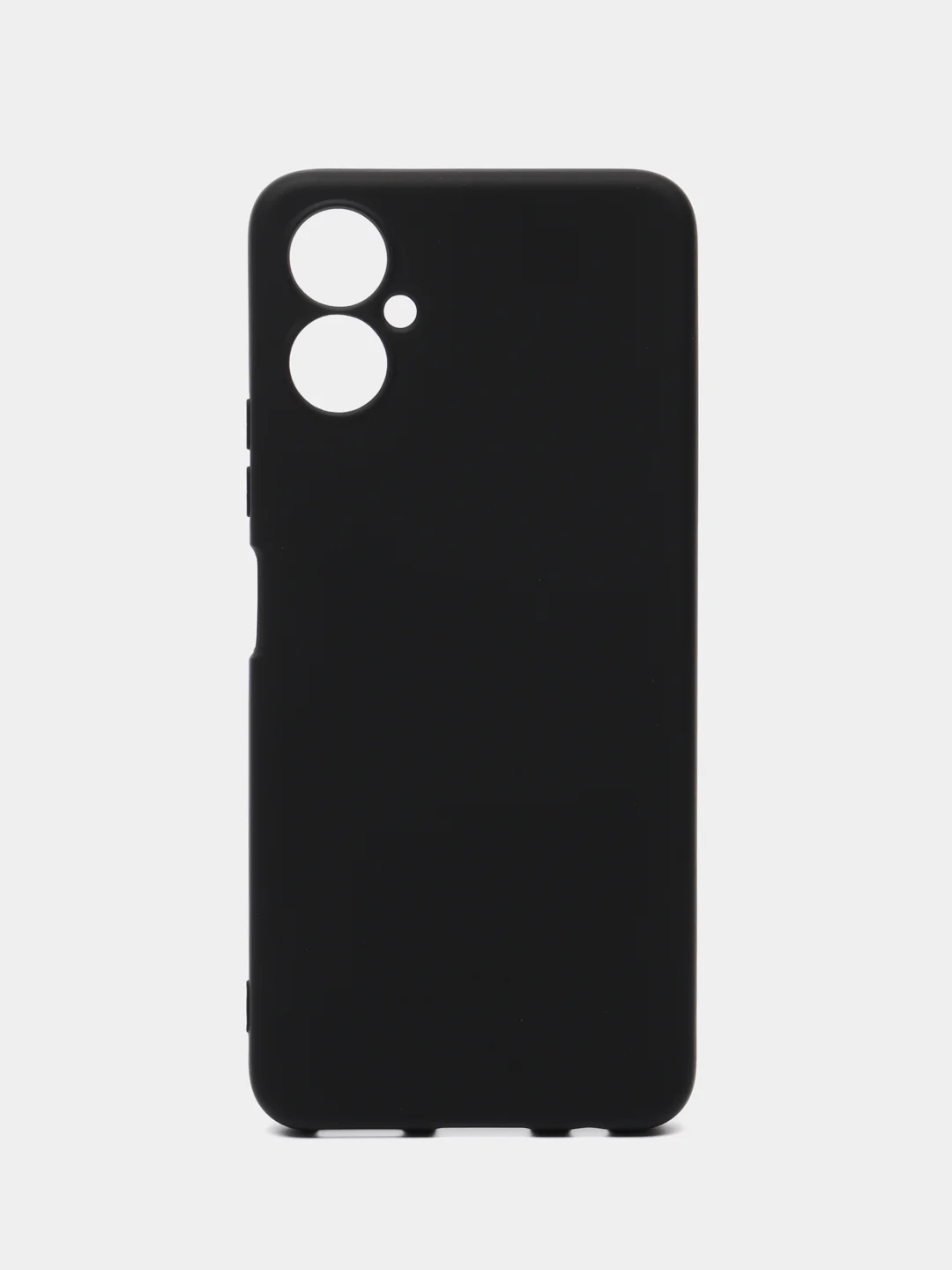 Черный силиконовый чехол для Tecno Camon 19 Neo (Техно Камон 19 Нео), Silicone Cover с мягкой подкладкой
