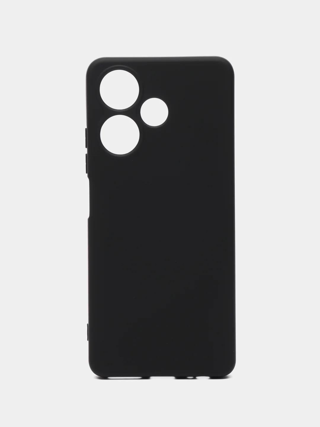 Черный чехол для Infinix HOT 30 (Инфиникс Хот 30), Silicone Case